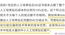 IGI悬了!培育钻石证书或许还是GIA的天下